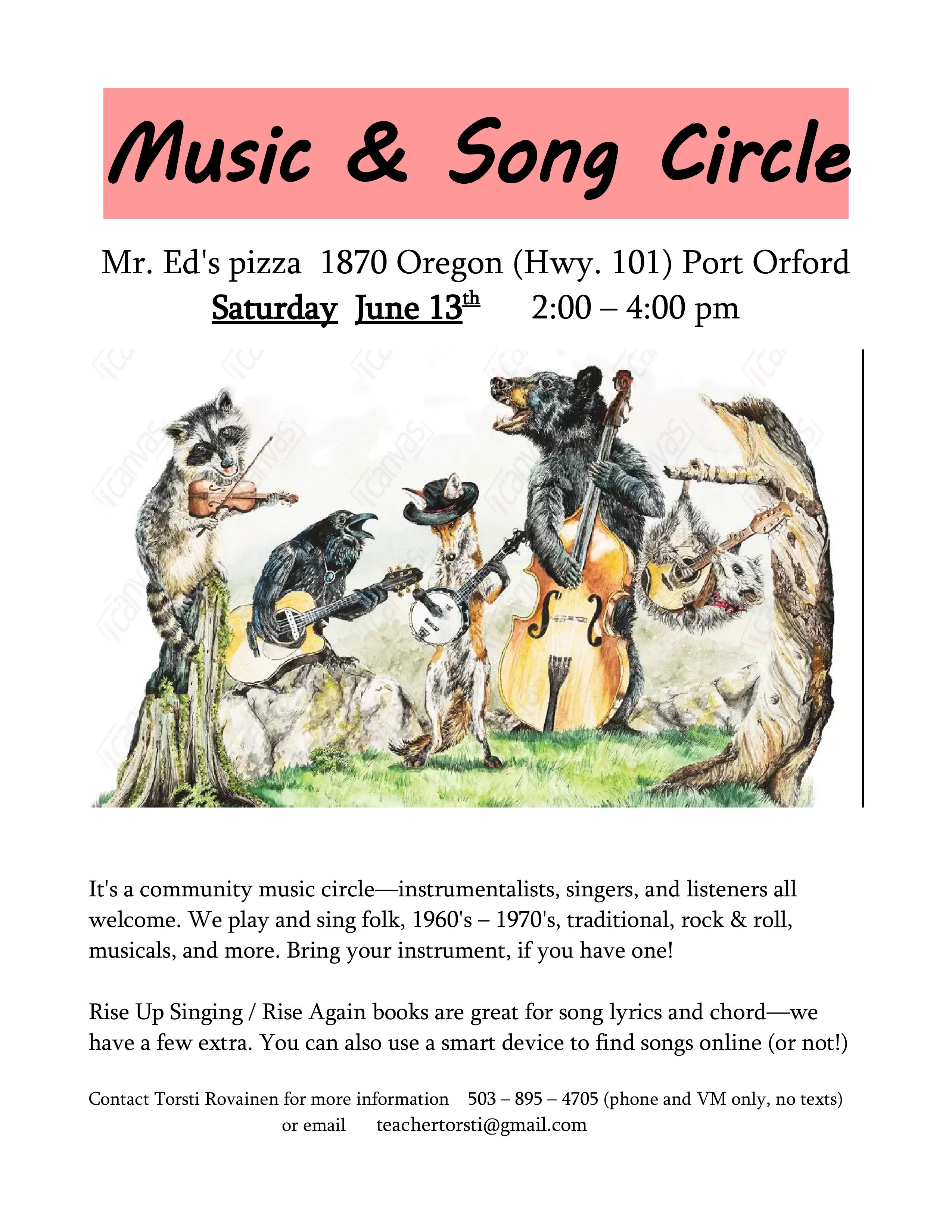 Music Circle @ Mr. Ed's