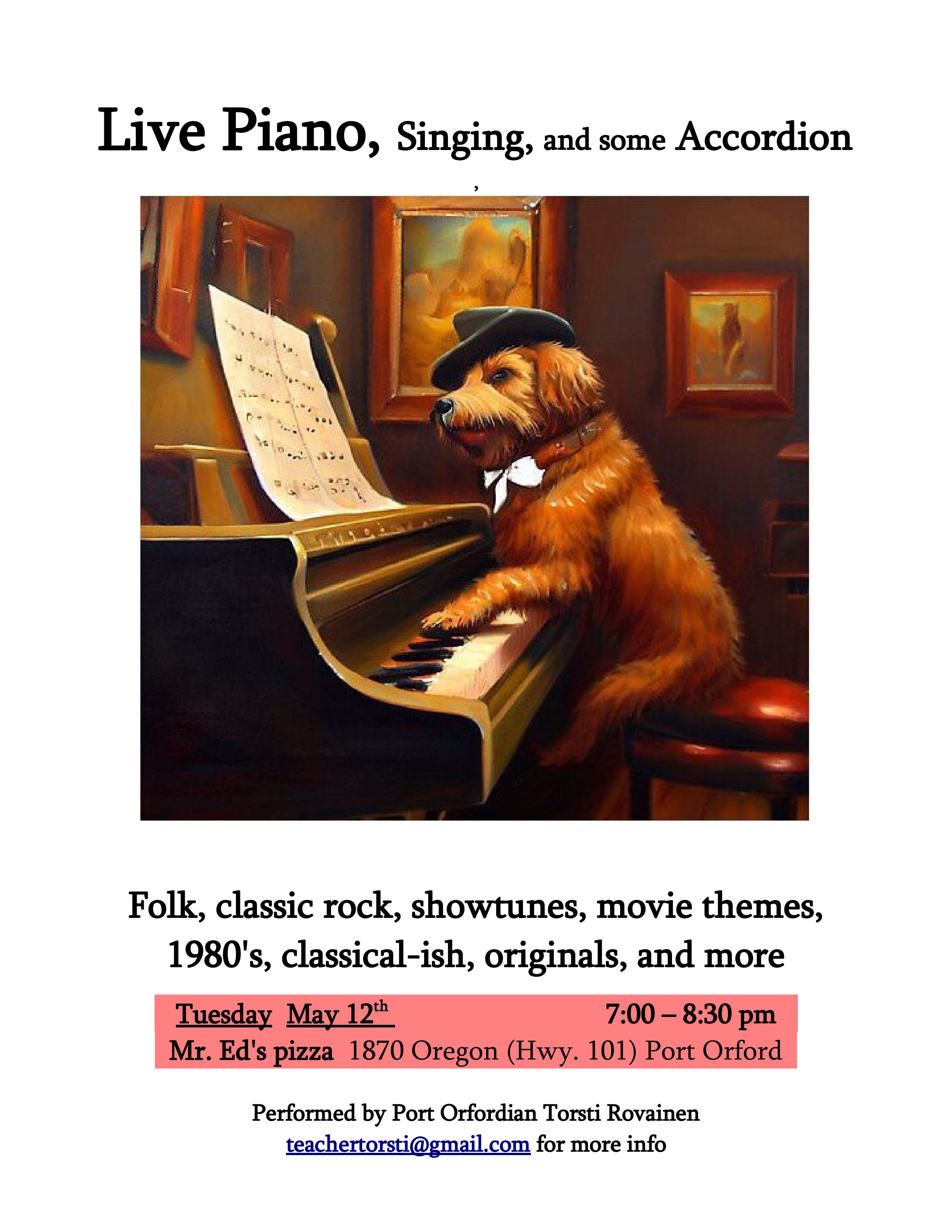 Live Piano @ Mr. Ed's