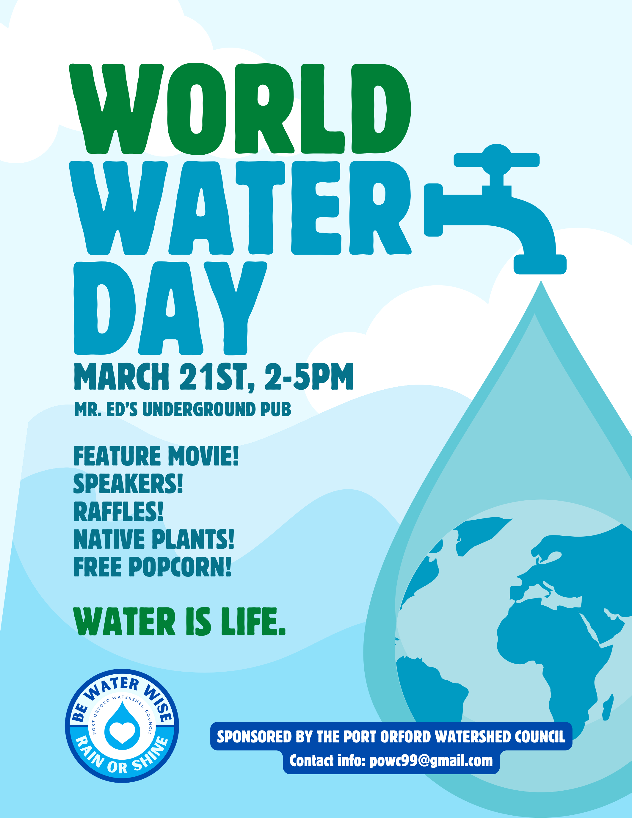 World Water Day hosted by the Port Orford Watershed Council