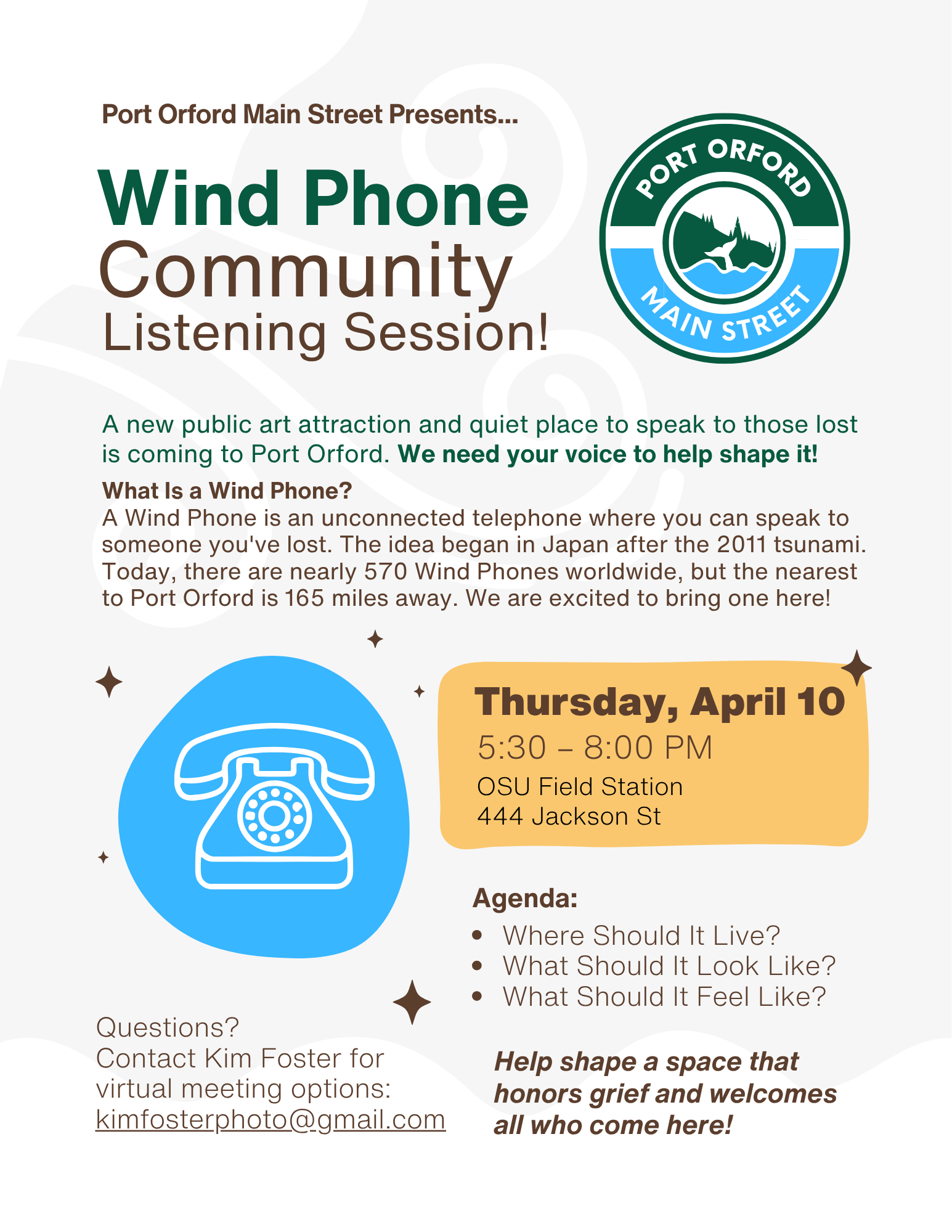 Wind Phone Community Listening Session